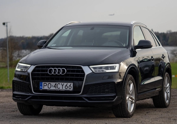 Audi Q3 cena 89900 przebieg: 99830, rok produkcji 2017 z Poznań małe 56